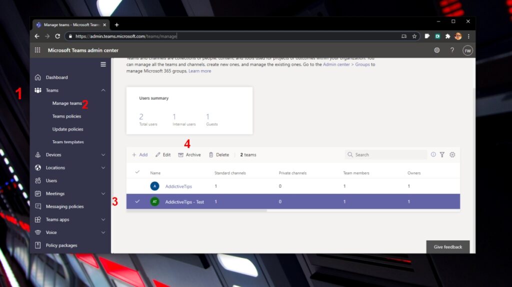 Microsoft Teams: Archive A Team, Channel, Conversation [Guide]