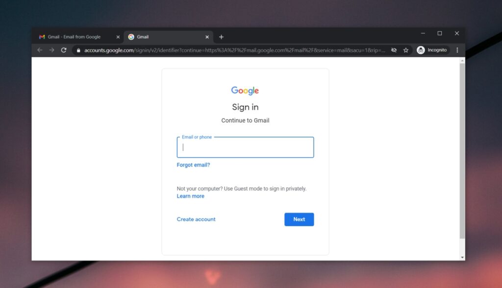 How To Get Into My Gmail Forgot Password