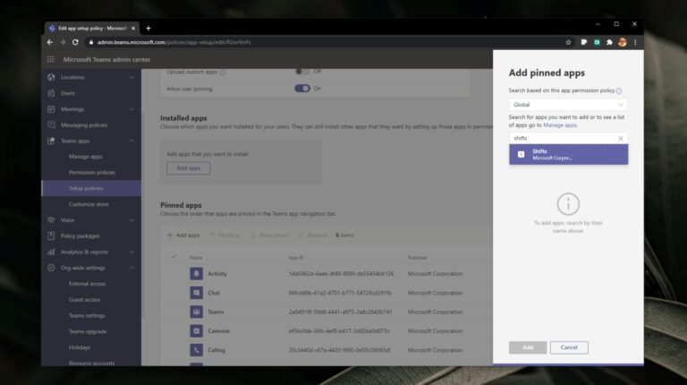 How To Enable And Use Microsoft Teams Shifts