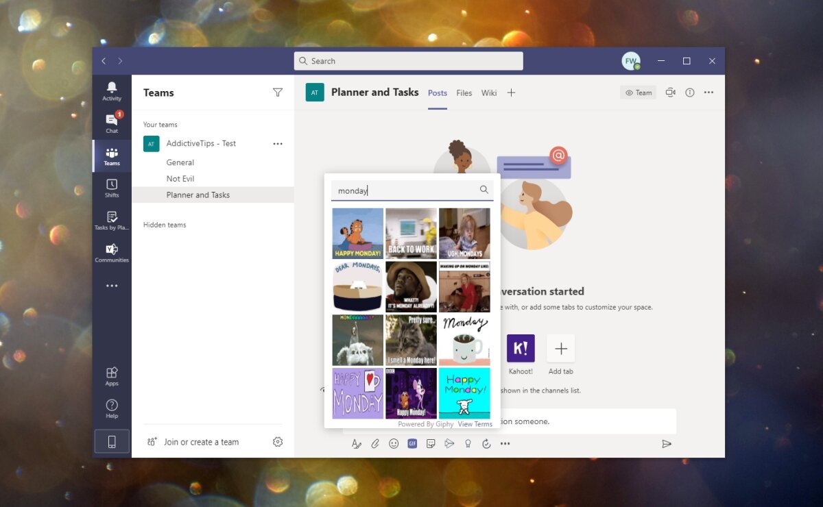 How to use Microsoft Teams emoji, reactions, and GIFs