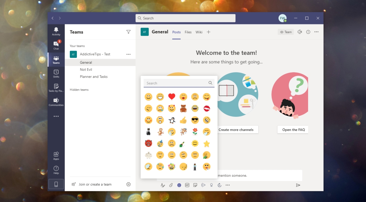 How to use Microsoft Teams emoji, reactions, and GIFs