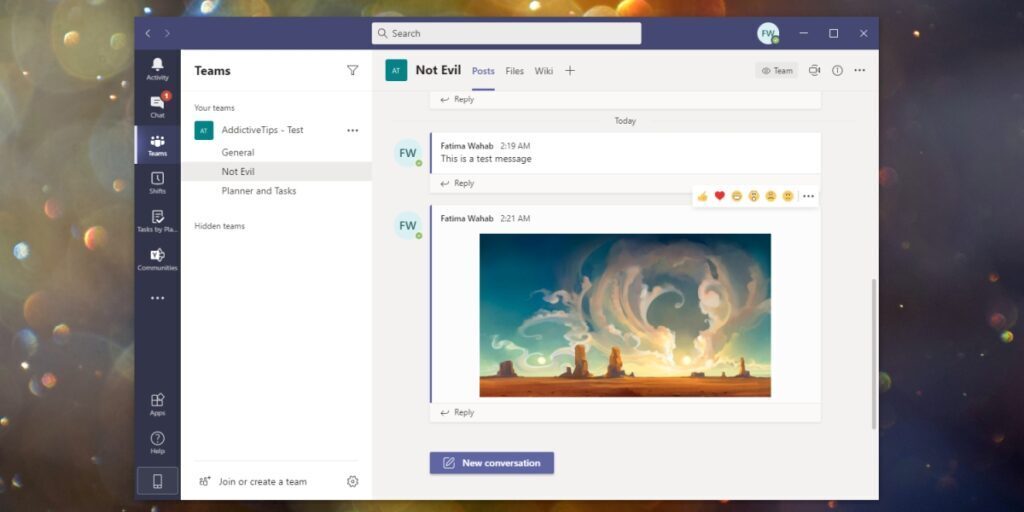 How to use Microsoft Teams emoji, reactions, and GIFs