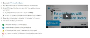 hp print and scan doctor for android