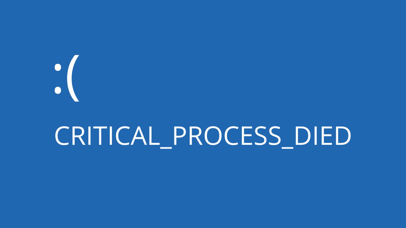 Critical process died как исправить при загрузке. Critical process died. Critical process died Windows 10. Critical_process_died Windows 10 скрин.