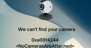 fix 0xa00f4244 NoCamerasAreAttached