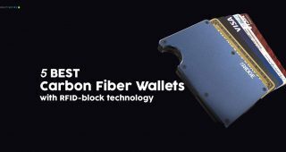 Carbon fiber wallet