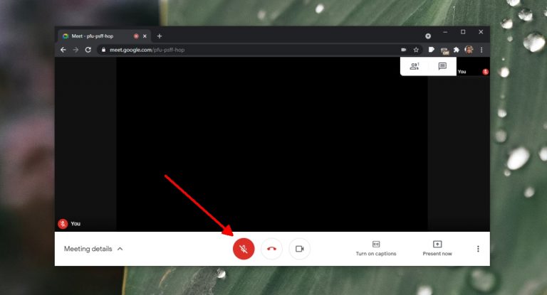 (FIXED) Google Meet Microphone Not Working, "Off Due to The Size Of The