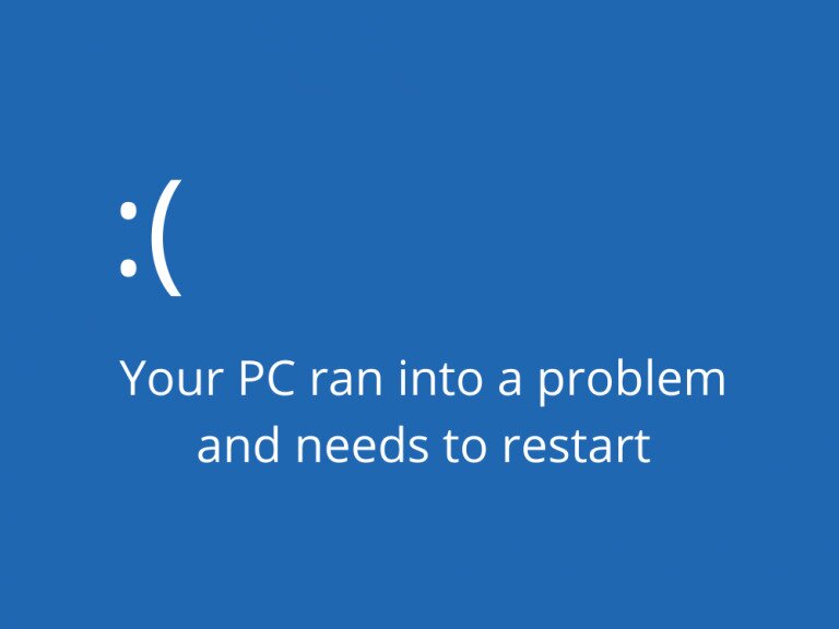 (FIXED) Your PC Ran Into a Problem and Needs to Restart