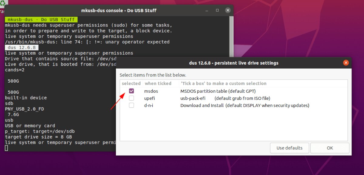 How to set up a persistent Ubuntu USB