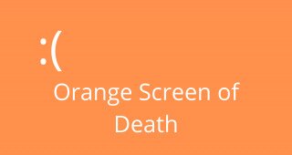 fix orange screen of death