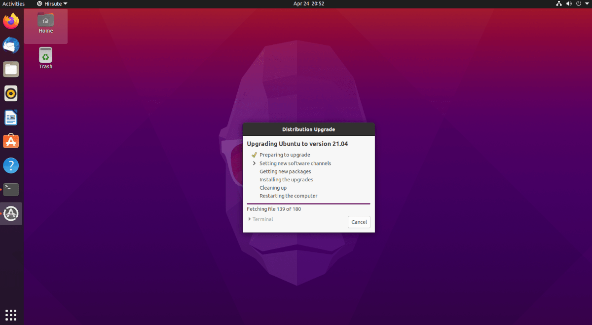 How To Upgrade To Ubuntu 21.04