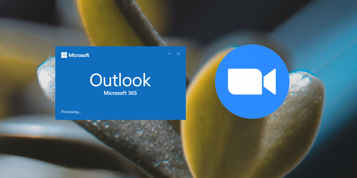 How to set up a Zoom meeting in Outlook