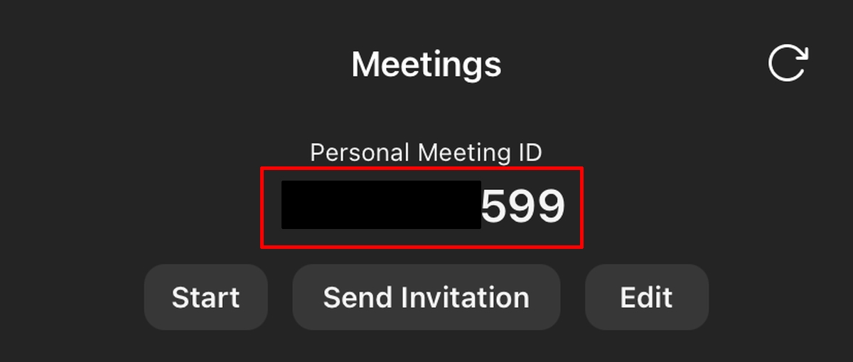 set zoom personal meeting id