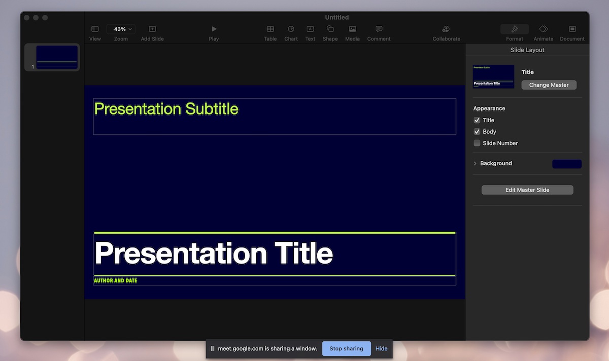 How to present on Google Meet