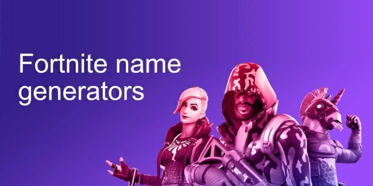 5 cool Fortnite name generator apps