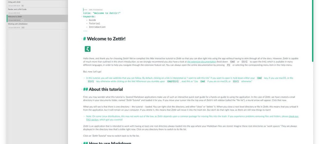 zettlr review