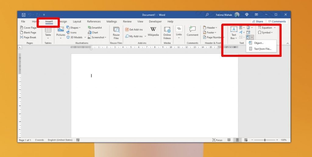 How to merge Microsoft Word documents