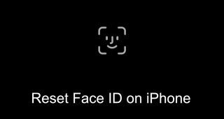 reset Face ID on iPhone