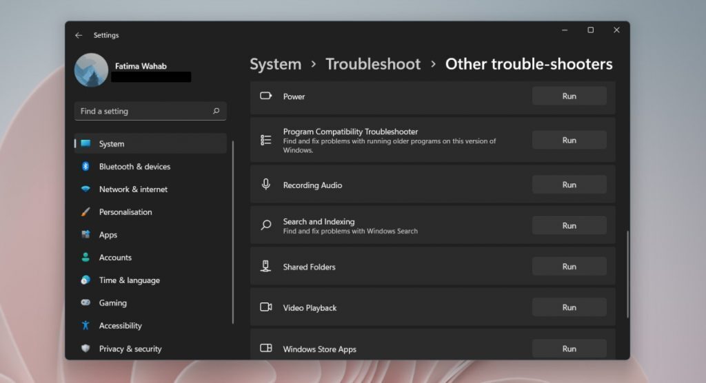 What to do if the search menu does not work in Windows 11