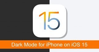 Dark Mode iPhone iOS 15