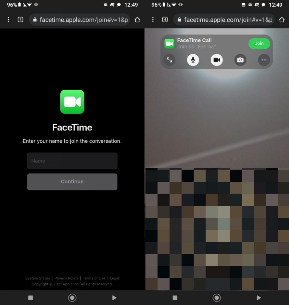 How to use FaceTime on Android