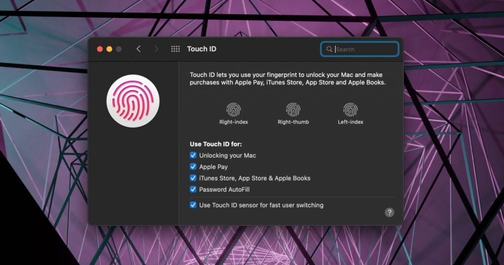 How to reset Touch ID on a MacBook