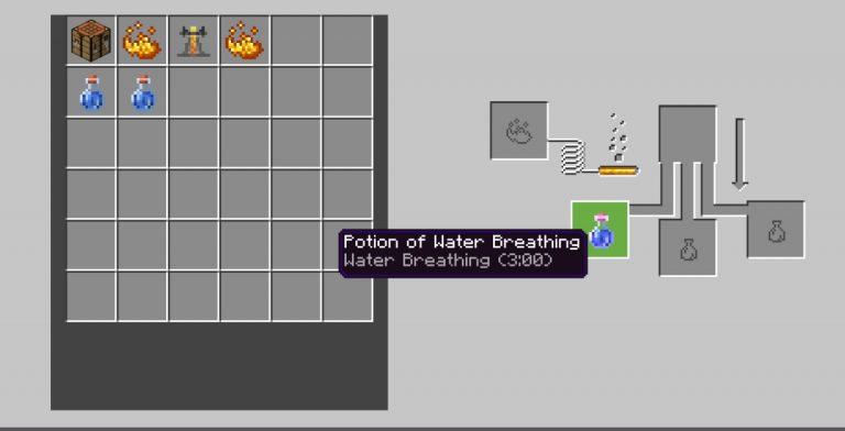 minecraft potion of water breathing