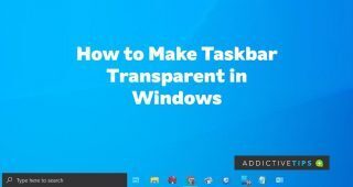 Windows-how-to-make-taskbar-transparent