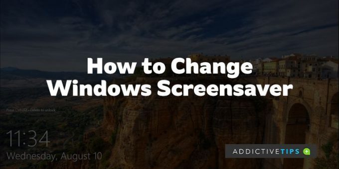 how-to-change-windows-screensaver