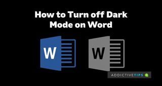 how-to-turn-off-dark-mode-of-on-Word