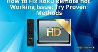 A visualization for roku remote not working