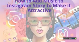 An illustrative image to show how to add music to instagram story