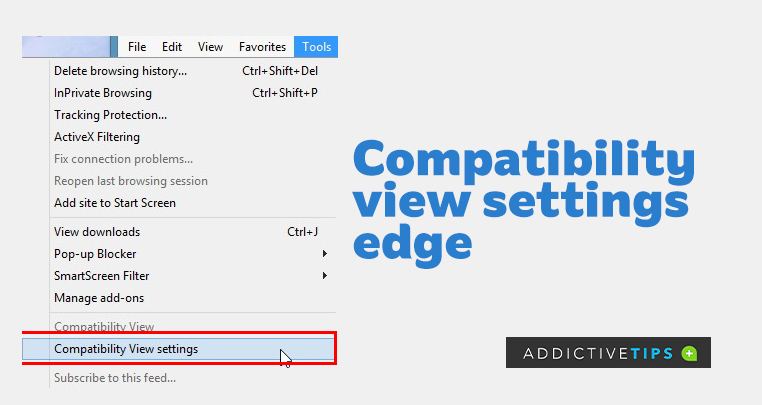 Compatibility View Settings Microsoft Edge Hot Sex Picture