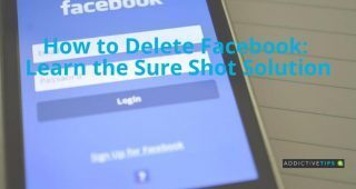 How to delete Facebook account