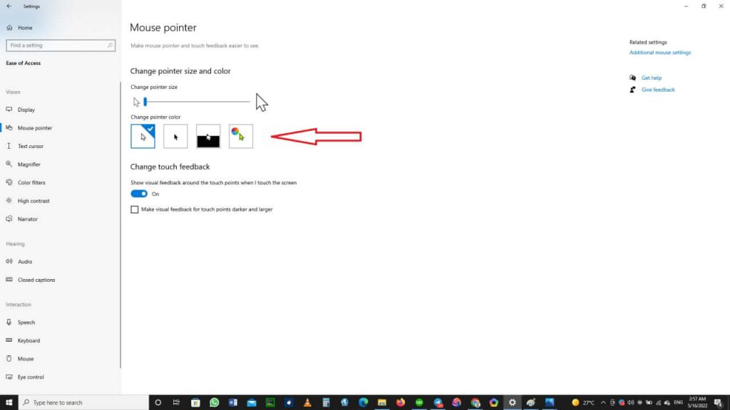 How to Change Mouse Cursor Color on Windows