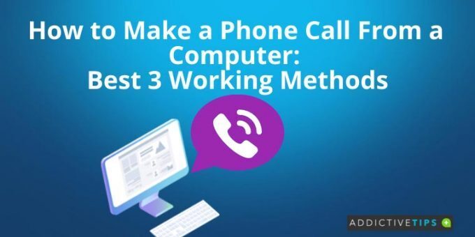 How to Make a Phone Call From a Computer Best 3 Working Methods