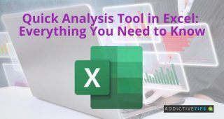 Quick Analysis Tool in Excel Everything You Need to Know