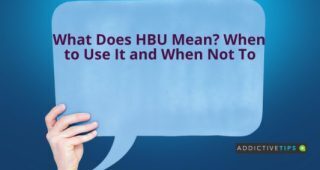 what does HBU mean