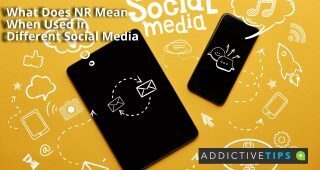 What Does NR Mean When Used in Different Social Media