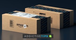 2 amazon packages with addictive tips logo on top