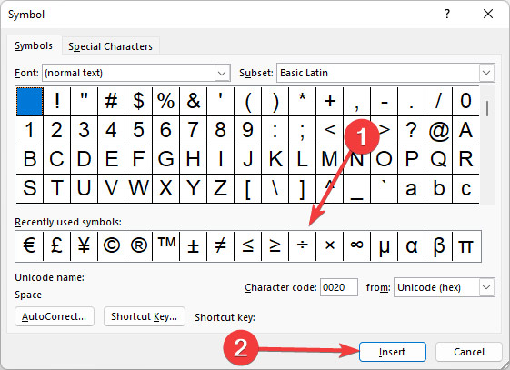 How To Make Divided By Symbol On Keyboard