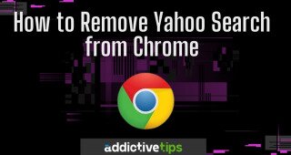 Remove Yahoo Redirect from Chrome