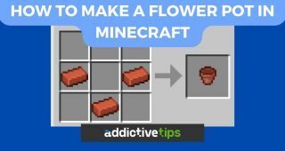 How to make a flower pot in Minecraft