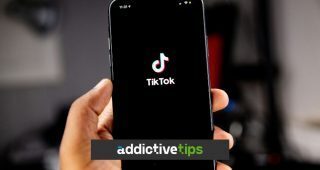 TikTok app on phone