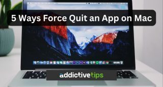 Force Quit an App on Mac