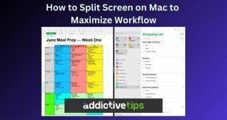 How to split screen on a mac